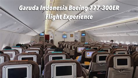 Review: Garuda Indonesia 777.